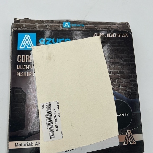 Azure Life Core Sliders Push Ups Size 7 Fitness Exercise Home Black Sealed NIB - Picture 3 of 9